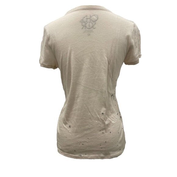 CHASER Def Leppard World Tour Concert Graphic Tee Au Lait Cotton Size M - Picture 2 of 5